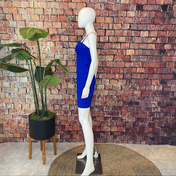 Guess, medium, Blue fitted dress - Picture 2 of 6
